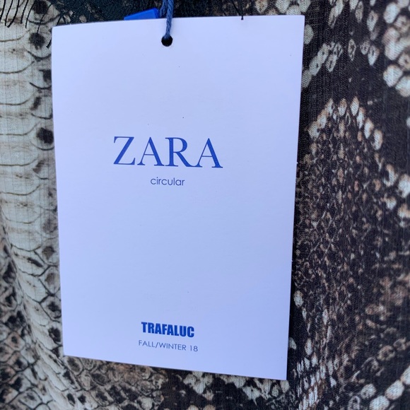 ✖️SOLD✖️ NWT | ZARA Snake-print Camisole Tank - Picture 8 of 10